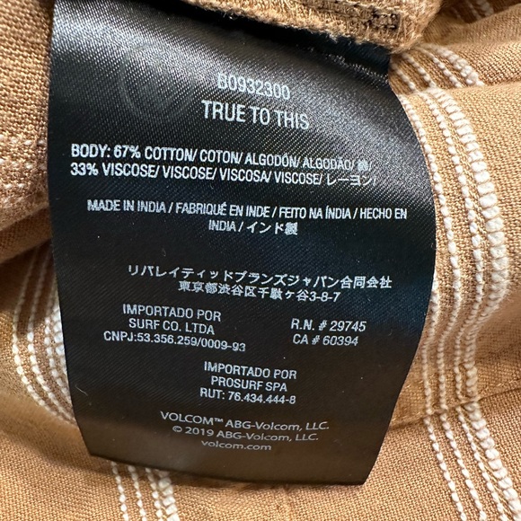 NWT. Volcom Sunday Strut Shorts - Picture 7 of 11